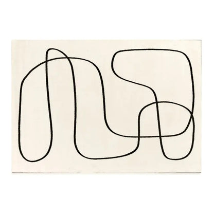 Nordic Style Large Area Rugs Soft Home Décor